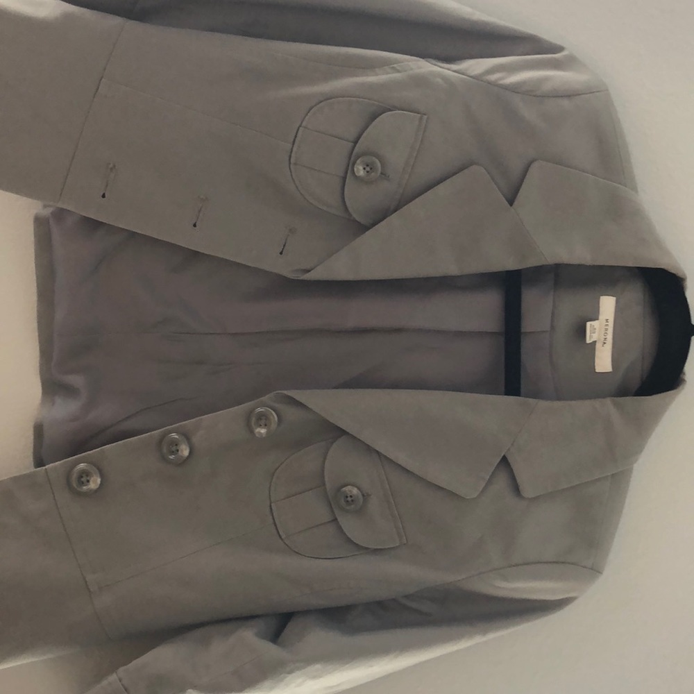 Taupe Short Blazer